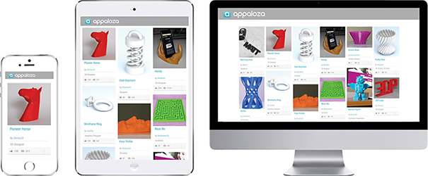 Appaloza 3D Print Controller Responsive Concept