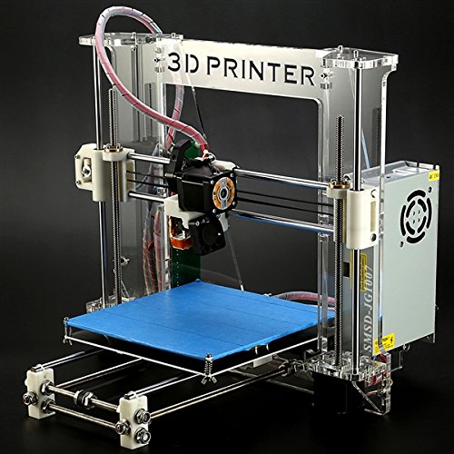 Aurora3D DIY RepRap Prusa I3 3D Printer, 7.9" x7.9" x 7.1" Build Volume, Heated Bed, Support ABS and PLA Filament, Upgrade Injection Molded, 2014 Newest Desktop Starter Bundle Kits