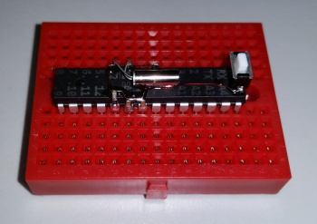 DMT-Duino on breadboard