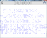 Drawbot Trace Zeichensatz