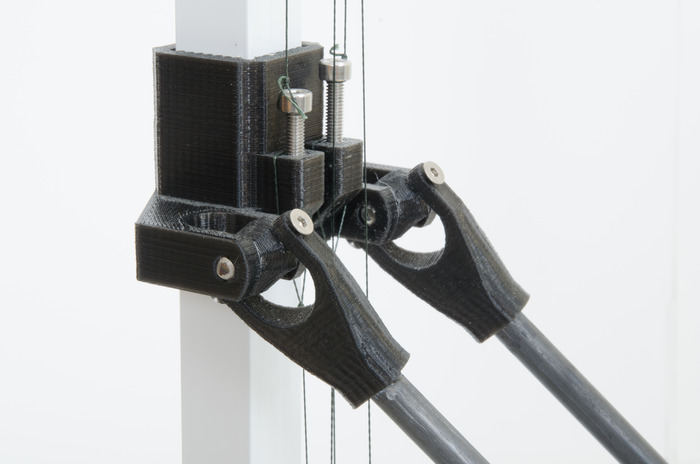 Linear motion component closeup
