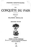 "The Conquest of Bread" by Peter Kropotkin