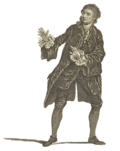 David Garrick in Hamlet, I, 4