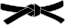 Judo black belt.svg