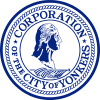 Official seal of Yonkers, New York