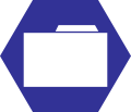 Folder Hexagonal Icon.svg