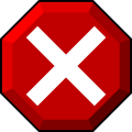 Octagon-warning.svg