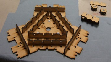 Rostock Delta - Assembly of top frame