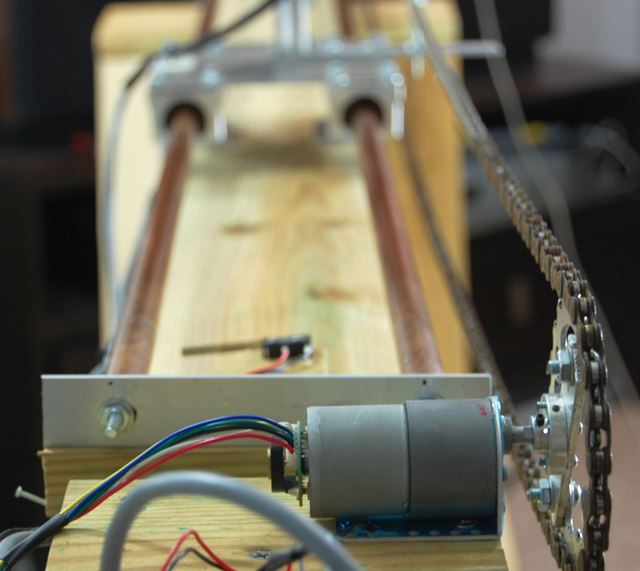 DIY robotic light painting rig