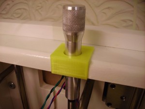 3D Printer Metal Z Handle Fitted 3D Printer Metal Z Handle Fitted