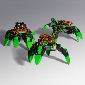 group of expanded ALLBOTS walking