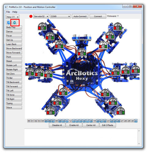 Select Arduino Code Generate