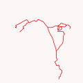 Outline map RandstadRail.svg