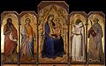 Luca di Tommè - Virgin and Child with Saints - WGA13742.jpg