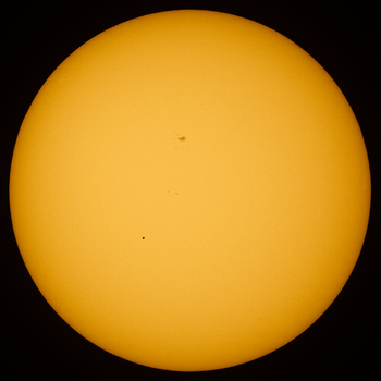 Transit of Mercury on May 9, 2016