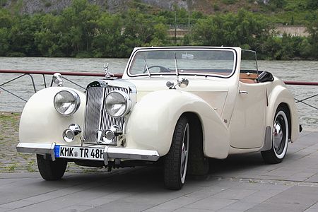 Triumph 1800 Roadster, Baujahr 1948
