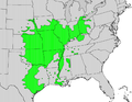 Cornus drummondii map.png