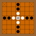 283px-Brandub board.png