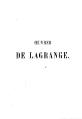 Joseph Louis de Lagrange - Œuvres, Tome 6.djvu