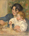 Gabrielle et Jean, by Pierre-Auguste Renoir, from C2RMF cropped.jpg