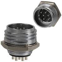 Receptacle, Male Pins (with contacts)