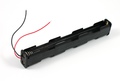 6xAA Battery Holder with Flying Leads