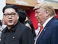 Kim Jong-un and Donald Trump impersonators.jpg