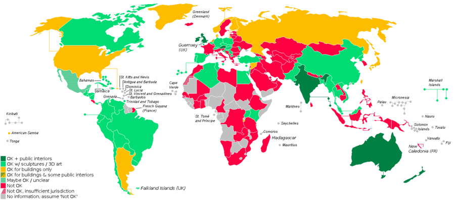 Freedom of Panorama world map.png