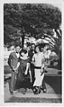 "Away from studies" photograph of University of Southern California students Edwin Jefferson, Mattie Pearl Hawkins, Warner Wright, and Willia B. Nickerson. (exbt-BHE-011).jpg
