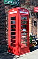 K6 Phone box at Hadlow Road station.jpg