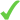 Checkmark Checkmark