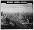 MANHATTAN TOWER LOOKING NORTHWEST - Manhattan Bridge, Spanning East River at Flatbush Avenue, between New York City and Brooklyn, New York, New York County, NY HAER NY,31-NEYO,164-11.tif
