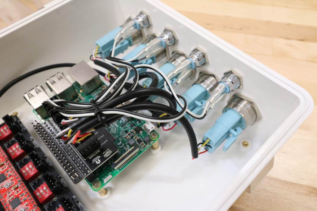 v1.4 Electronics Box with Electronics (Fully Assembled)