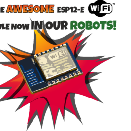 the ESP12-E Wifi Module has come….