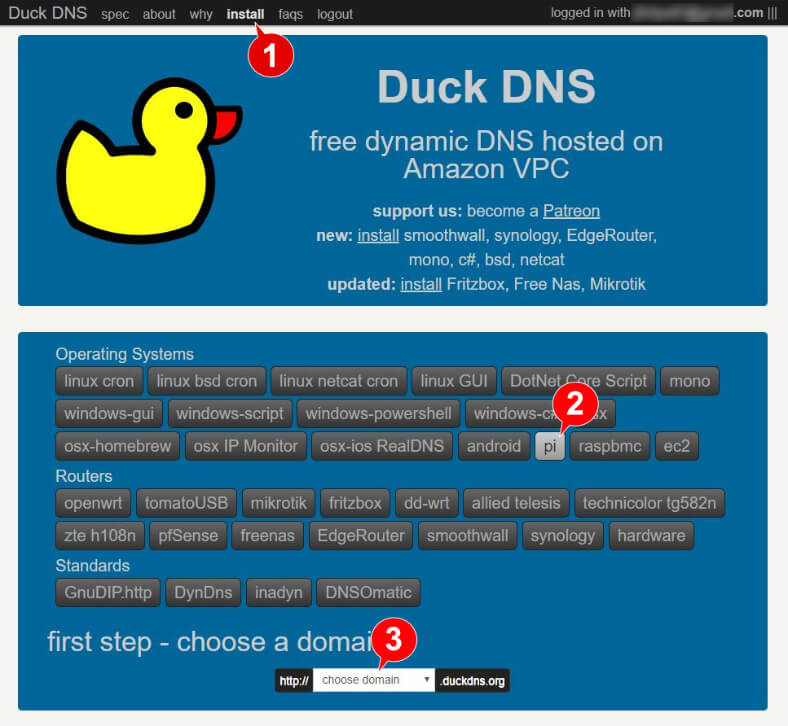 Duck DNS 3