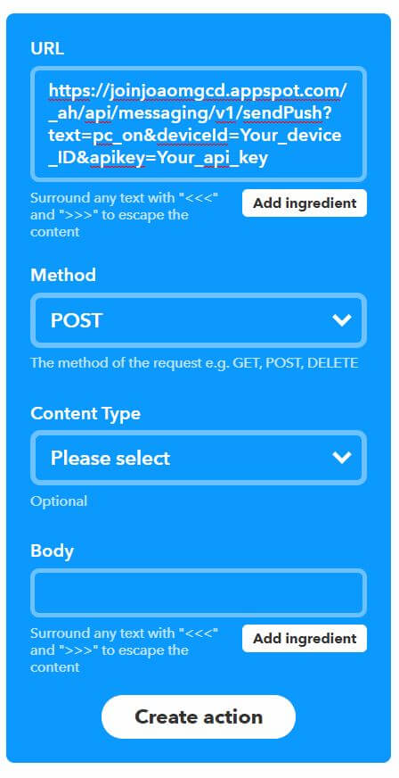 Webhooks - Turn on PC