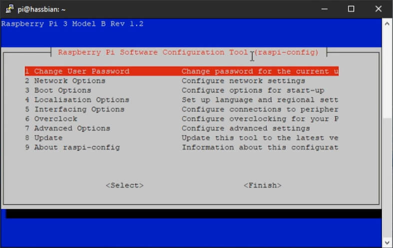 raspi-config