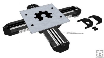 X Y Table OpenRail / V-Slot Build Examples