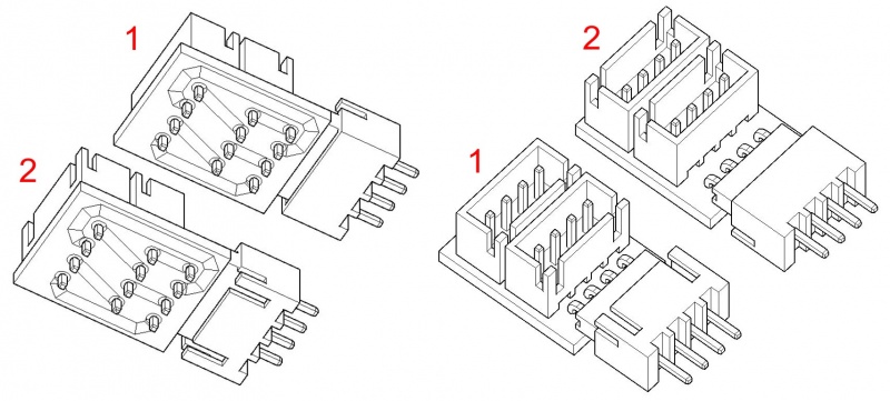 Stepper Motor - Series Connected Splitter Board