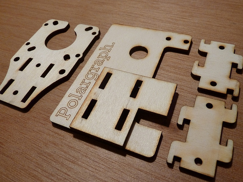 Polargraph motor brackets v2