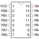 ATTiny84-Pin-Layout