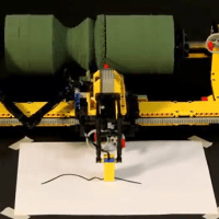 LEGO CNC Lathe
