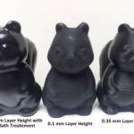 3D Printing – Finishing printed items making them look like they were injection-molded.