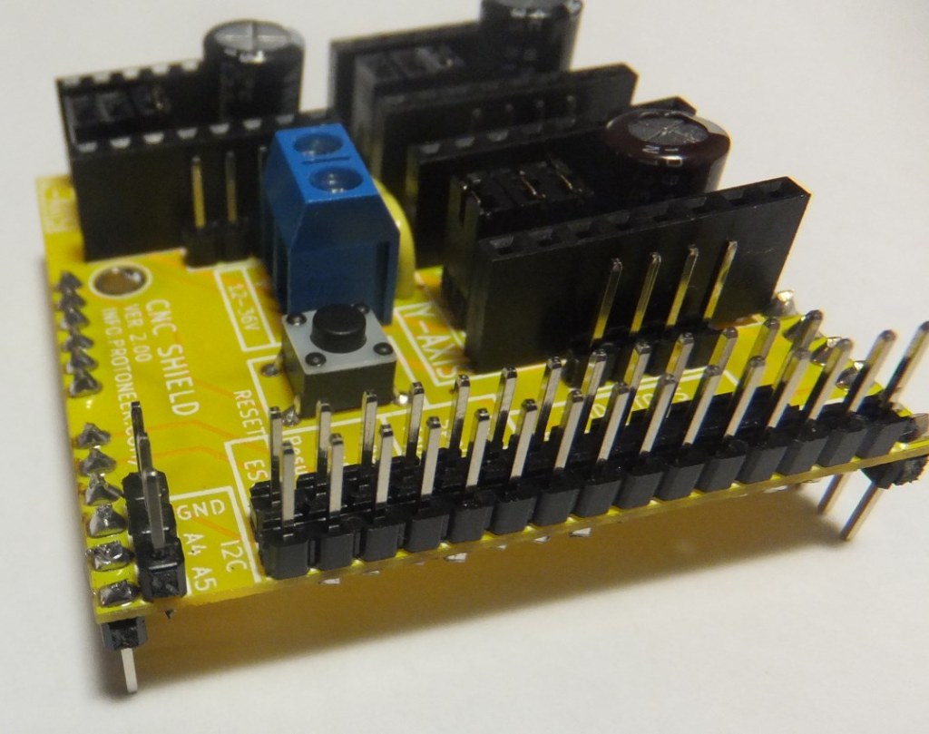 Arduino CNC Shield - I2C Pins