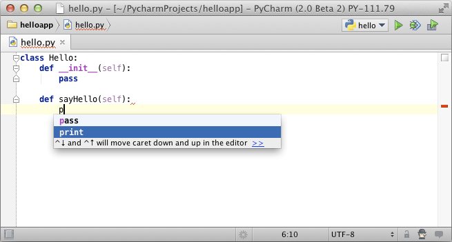 Code Completion