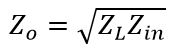 Quarter Wave Formula