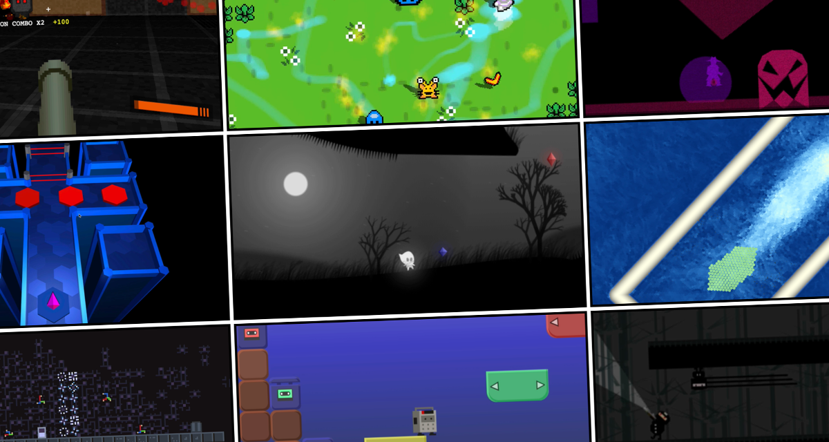10 games in ≤ 13kB of JavaScript - js13kGames 2019 winners